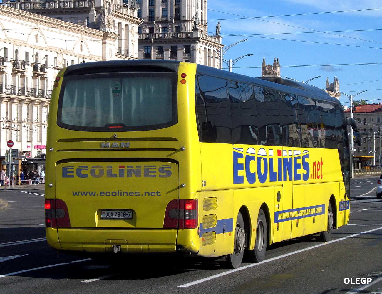 Минск, MAN R08 Lion's Coach L RHC444 L № 338