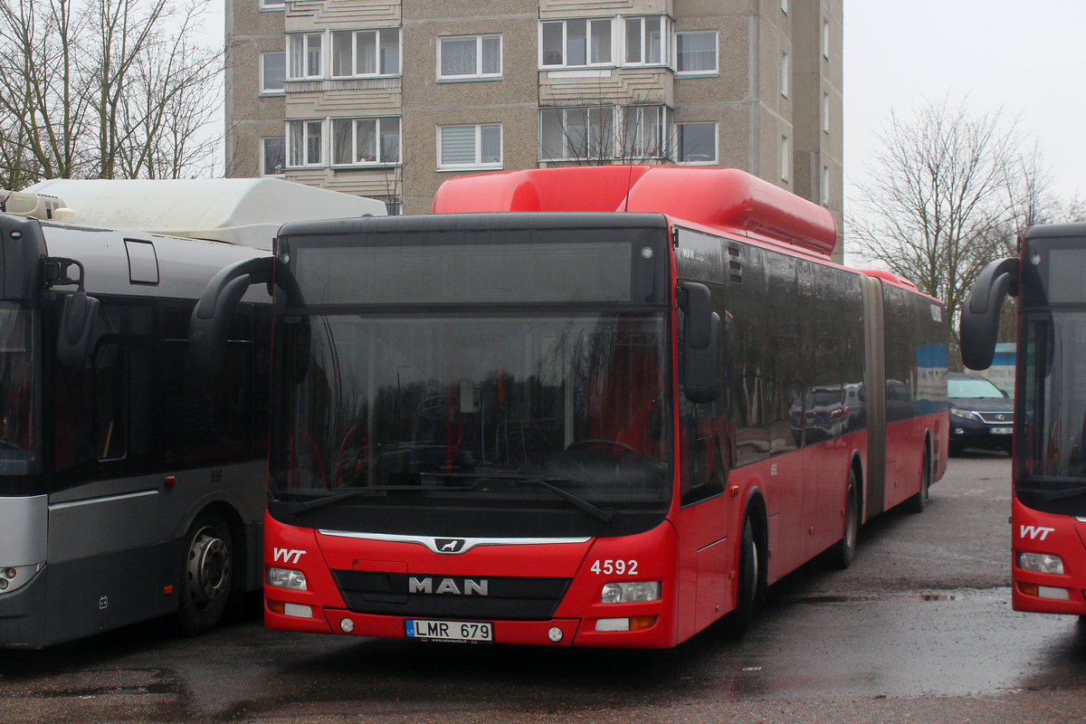 Литва, MAN A23 Lion's City G NG313 CNG № 4592