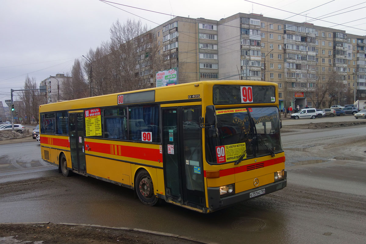 Саратовская область, Mercedes-Benz O405 № Е 751 НС 164