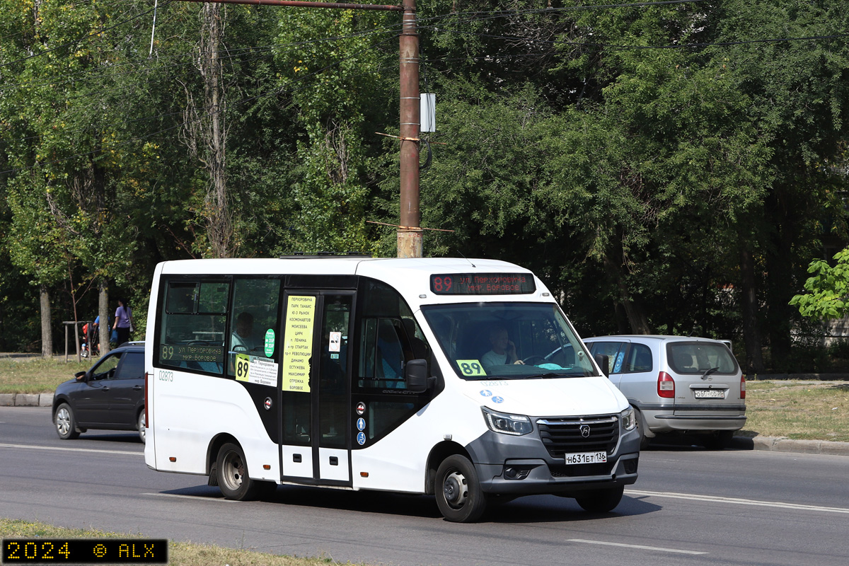 Воронежская область, ГАЗ-A68R52 City № 02873