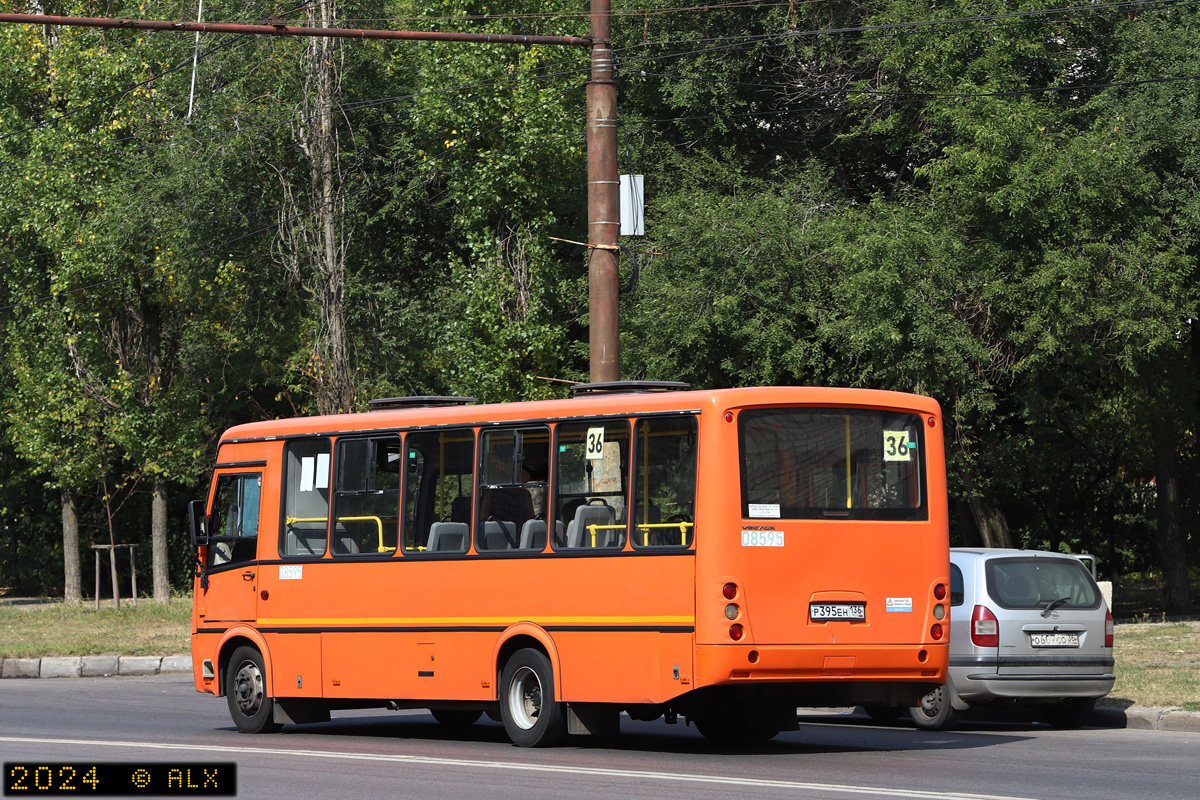 Воронежская область, ПАЗ-320414-05 "Вектор" (1-2) № 08595