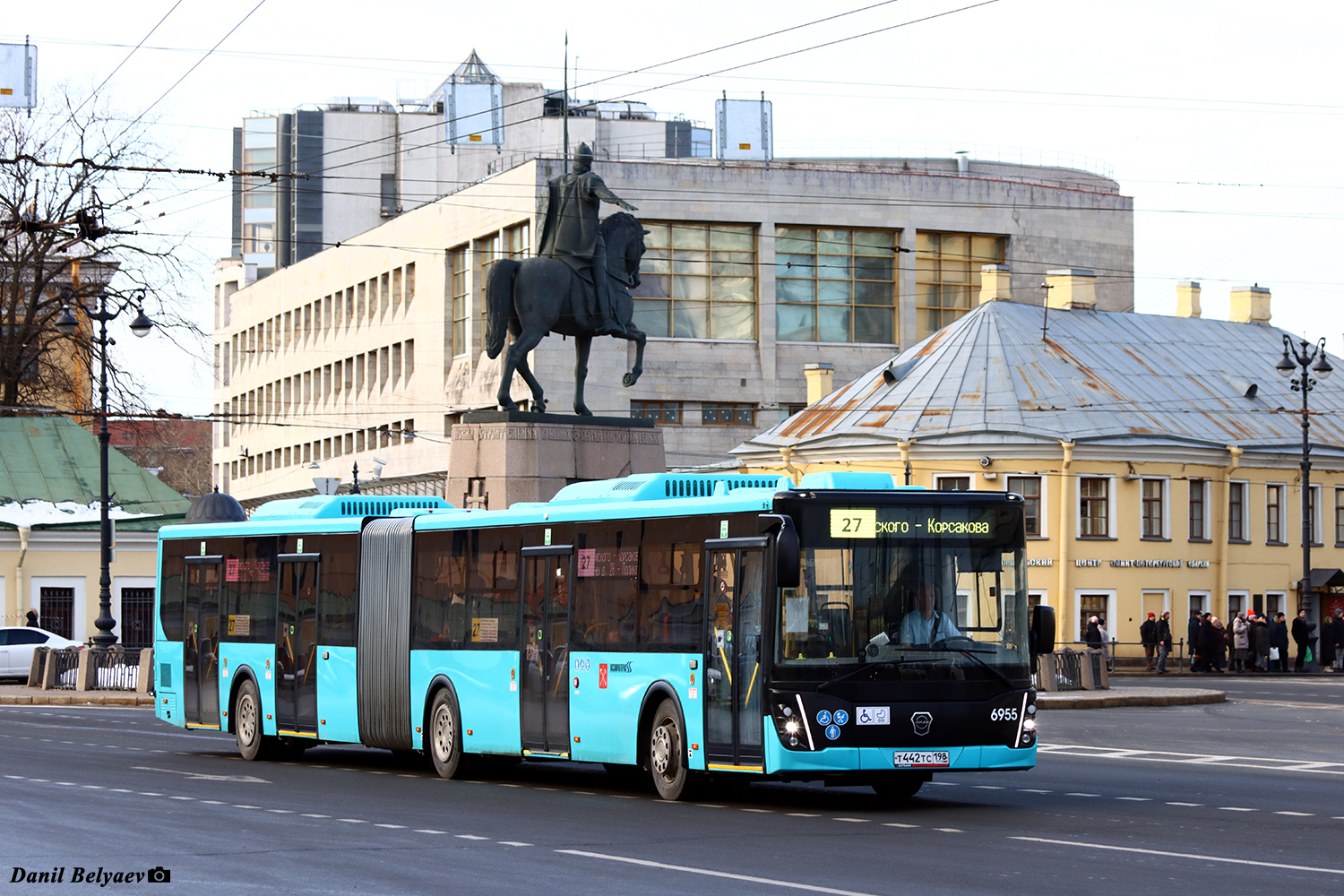 Санкт-Петербург, ЛиАЗ-6213.65 № 6955