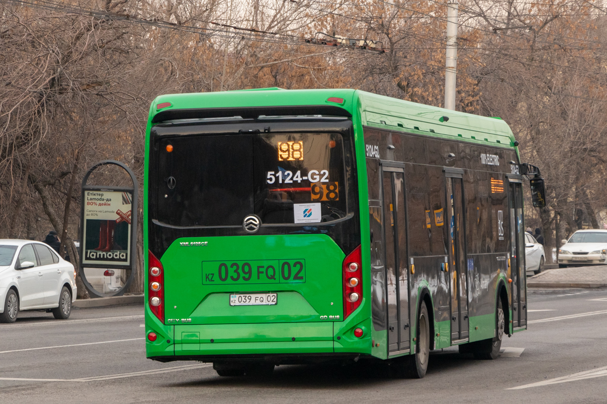 Almaty, Golden Dragon XML6125CE (Hyundai Trans Auto) № 5124-G2