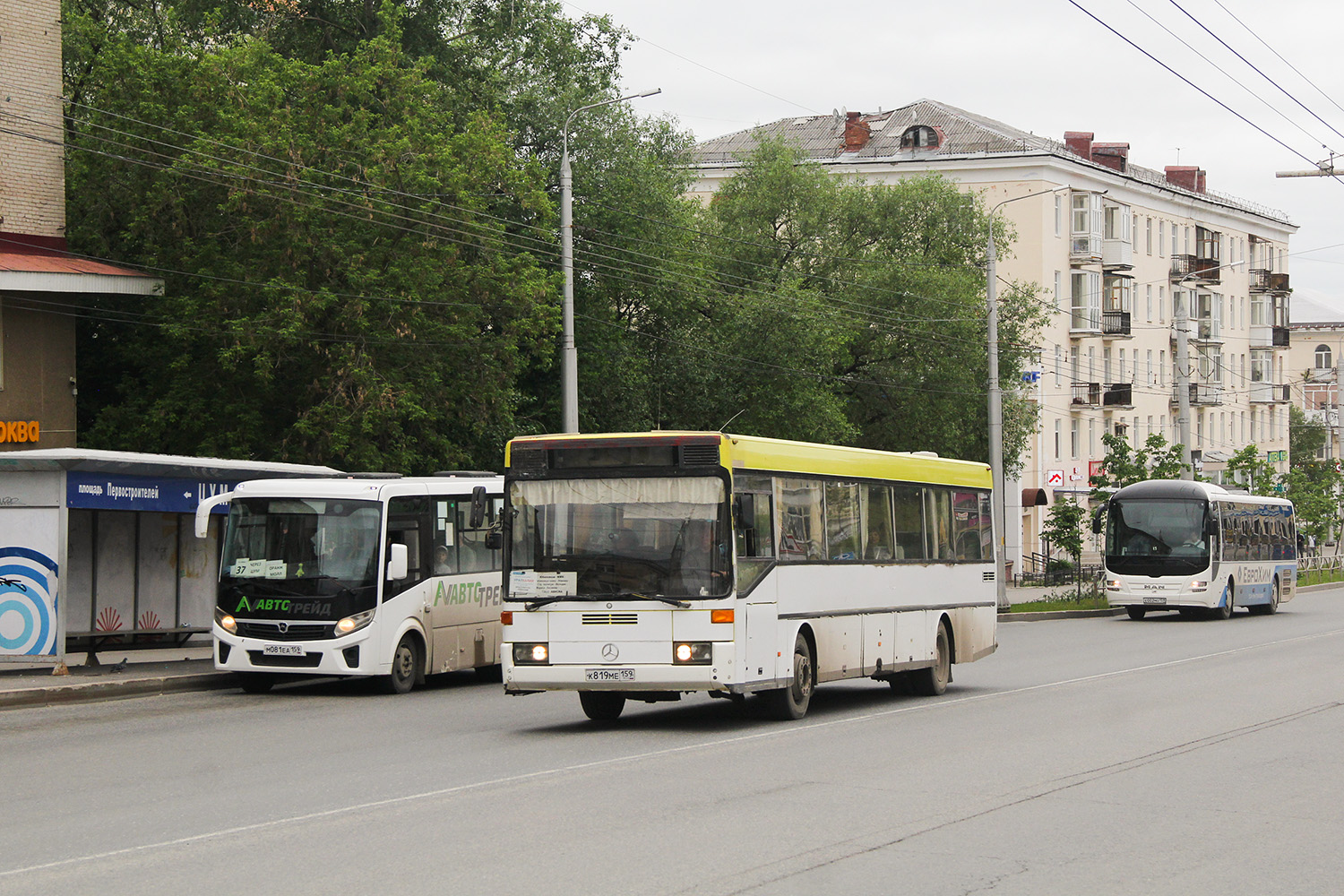 Пермский край, Mercedes-Benz O407 № К 819 МЕ 159