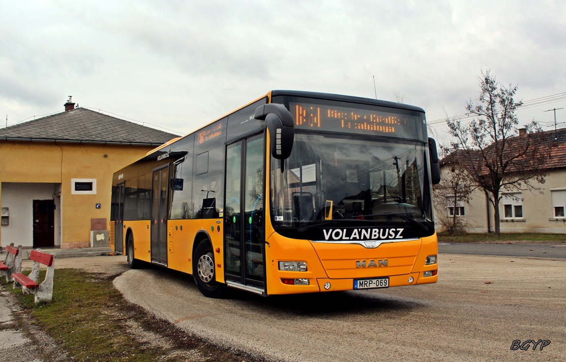 Венгрия, MAN A21 Lion's City NL283 № MRP-069