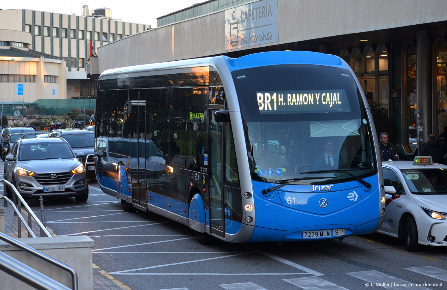 Испания, Irizar ie tram 12m № 61