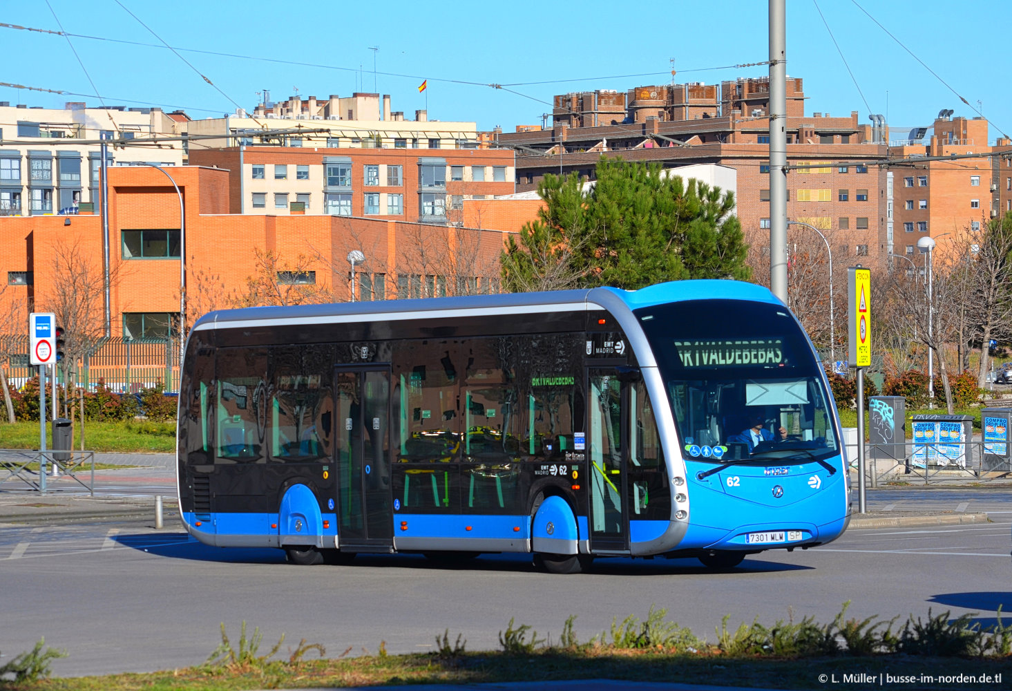 Испания, Irizar ie tram 12m № 62