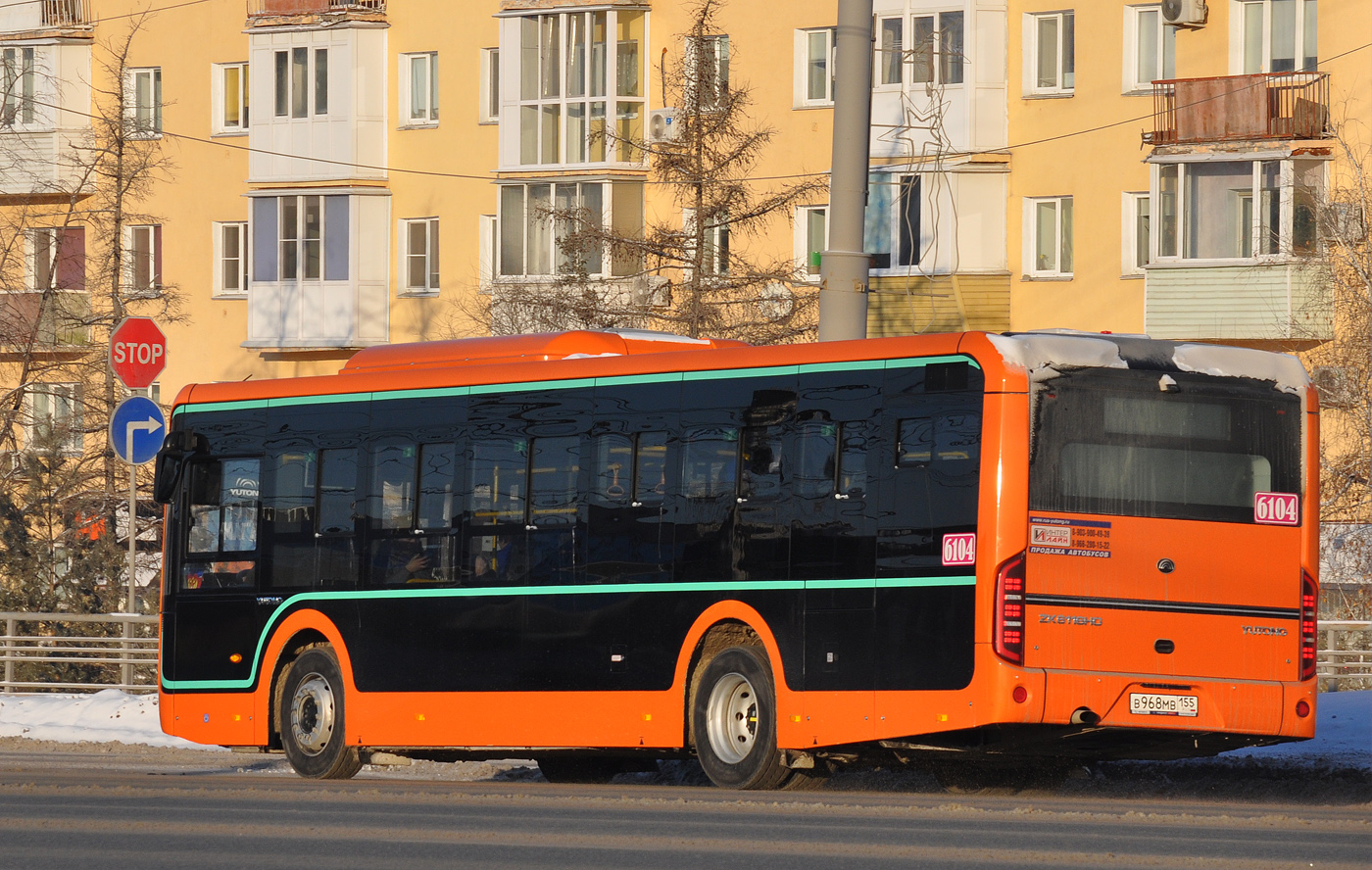 Омская область, Yutong ZK6116HG № 6104