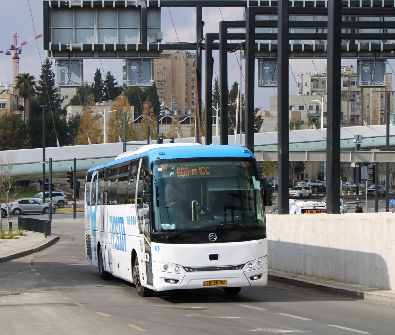 Израиль, Golden Dragon XML6121J Triumph (Israel) № 701-58-702