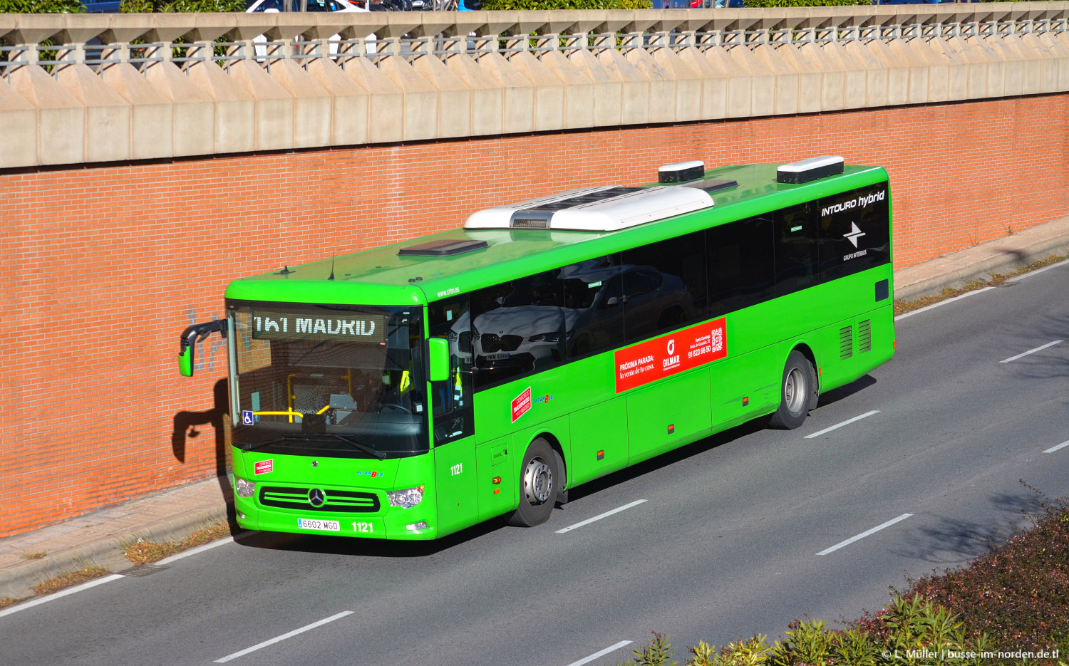 Испания, Mercedes-Benz Intouro III M hybrid № 1121
