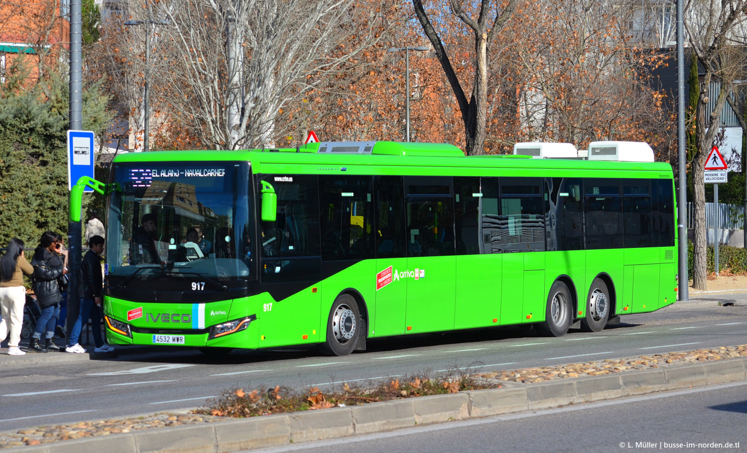 Испания, IVECO Crossway LE LINE 14.5M Hybrid № 917