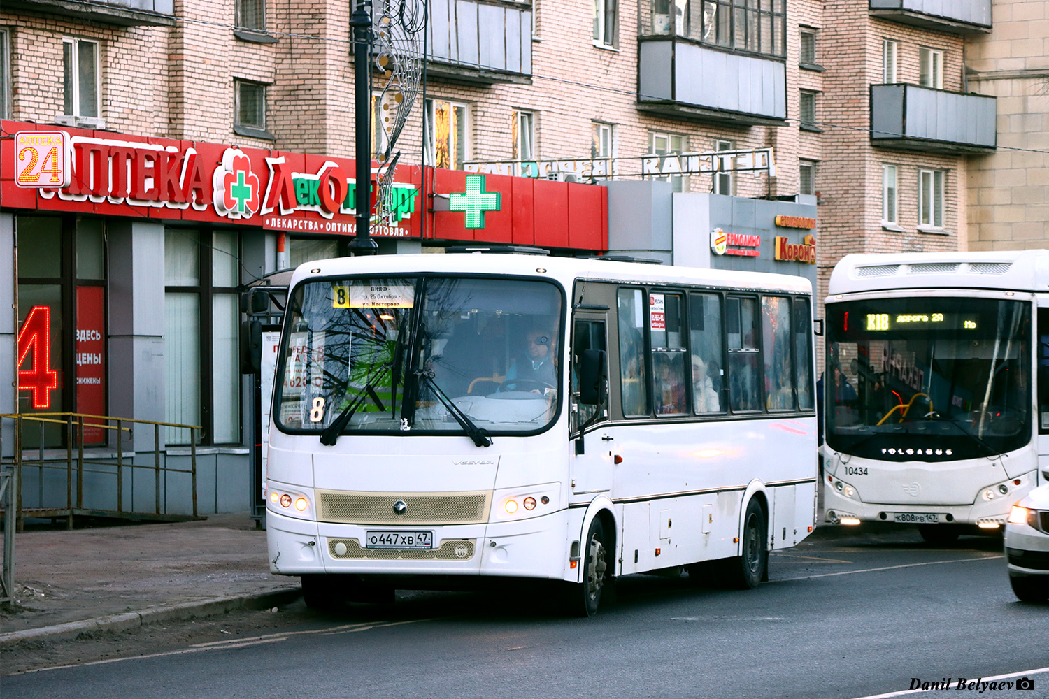 Ленинградская область, ПАЗ-320412-05 "Вектор" № О 447 ХВ 47