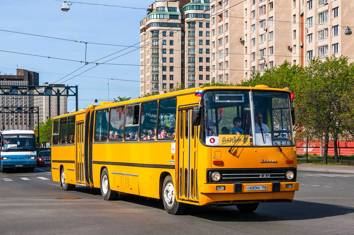 Санкт-Петербург, Ikarus 280.03 № О 680 МС 198; Санкт-Петербург — IV Международный транспортный фестиваль "SPbTransportFest-2023"