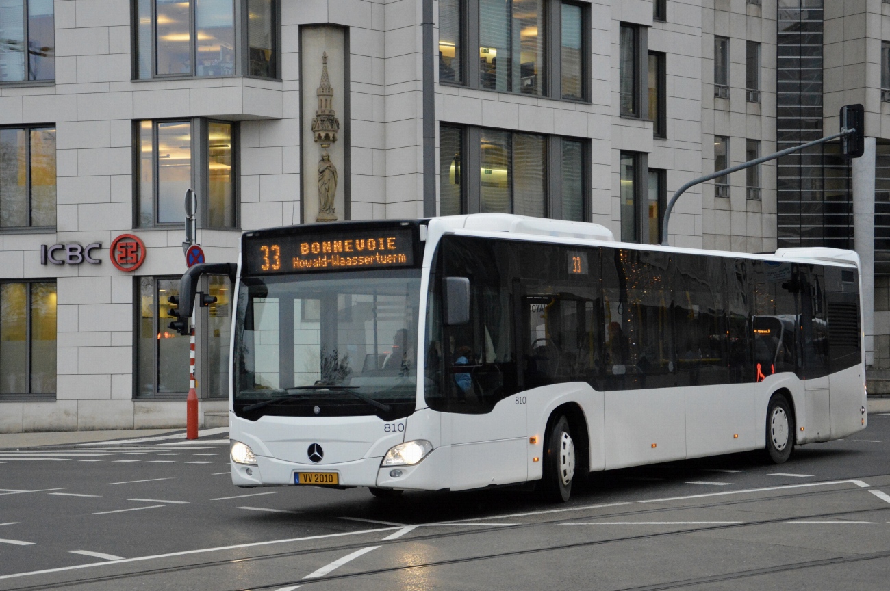 Люксембург, Mercedes-Benz Citaro C2 № 810