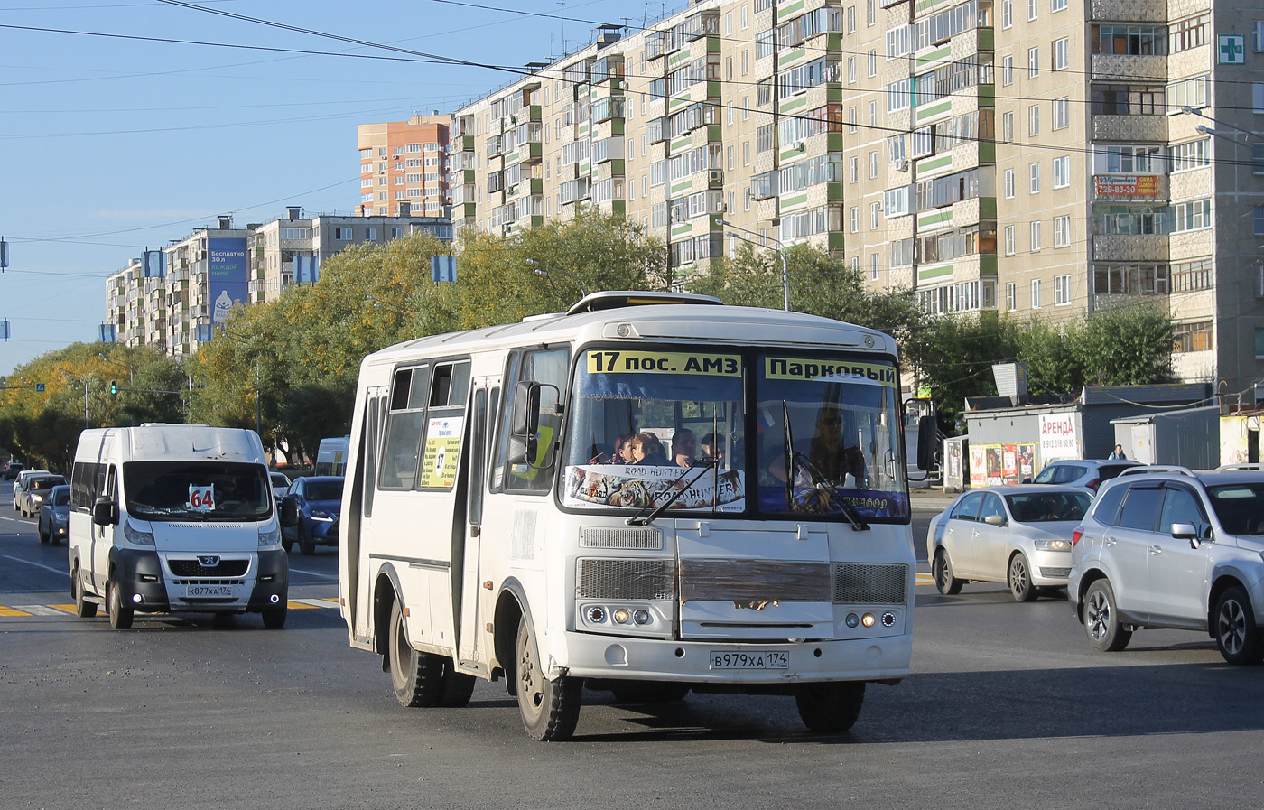 Челябинская область, ПАЗ-32054 № В 979 ХА 174