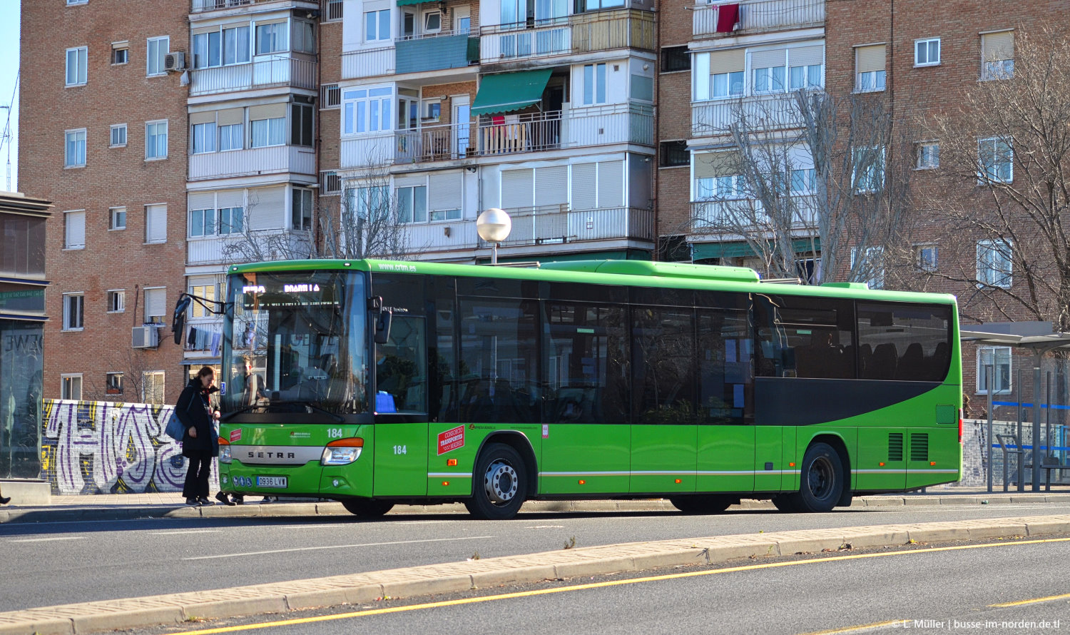 Испания, Setra S415LE business № 184