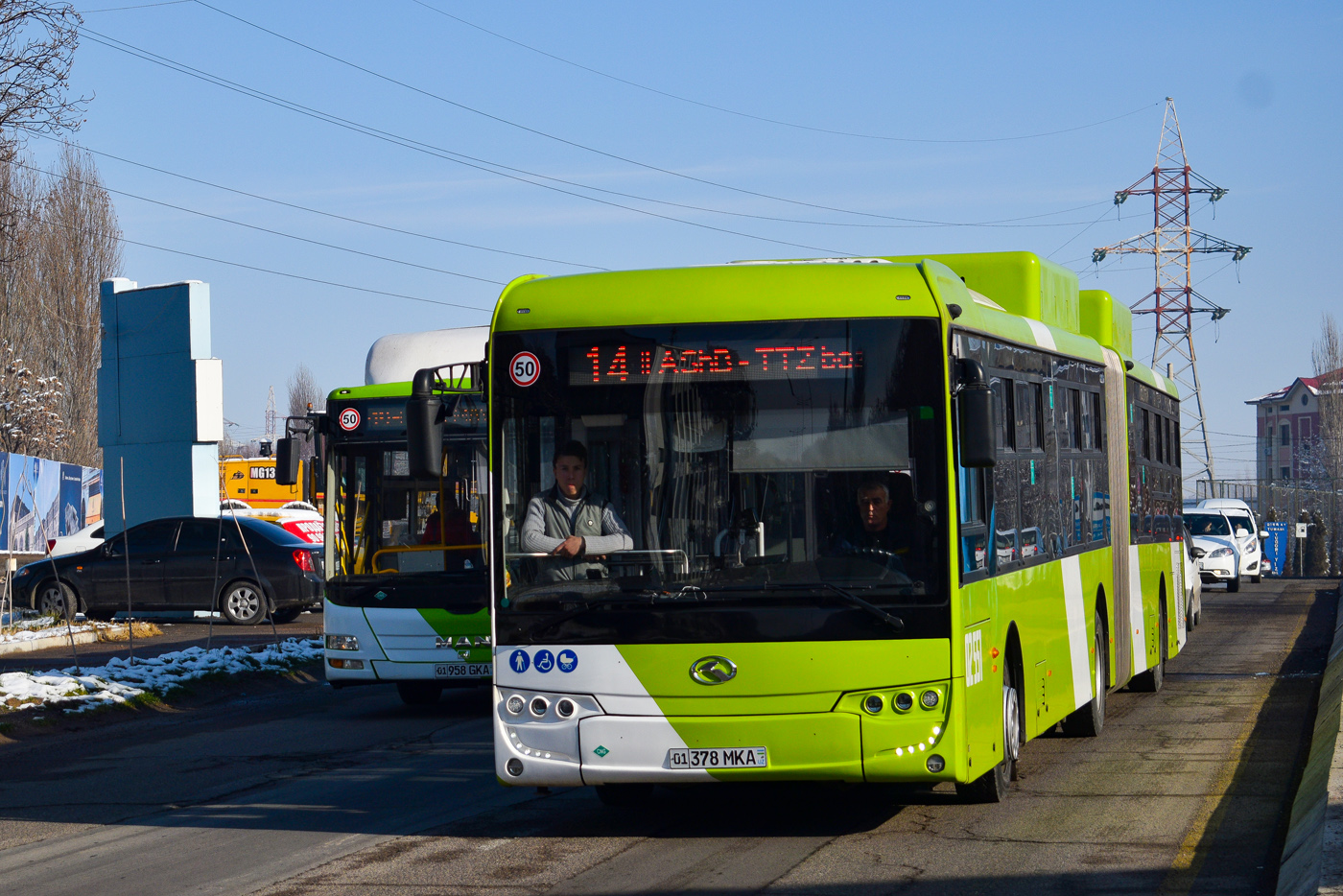 Узбекистан, King Long XMQ6180G № 02551