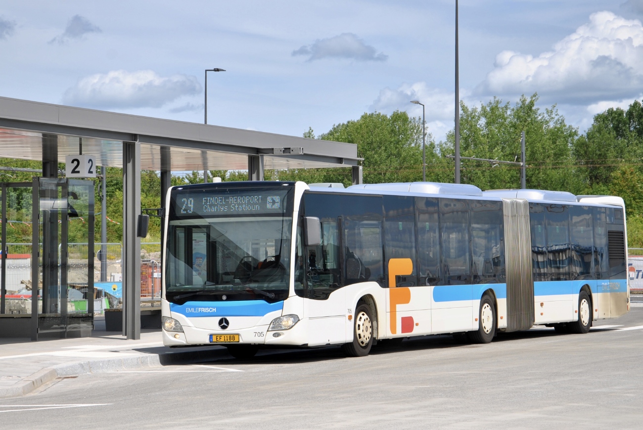 Люксембург, Mercedes-Benz Citaro C2 G № 705