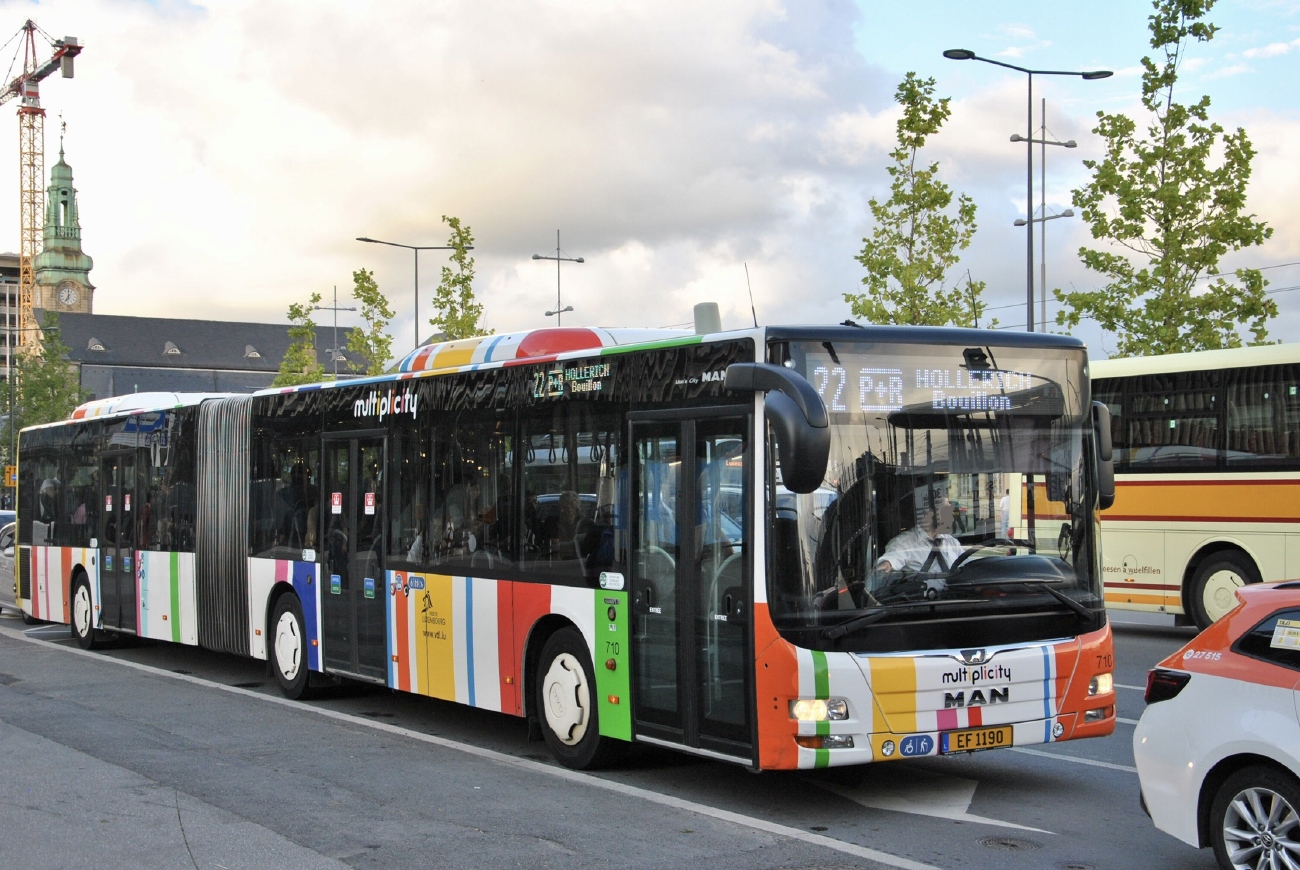 Люксембург, MAN A23 Lion's City G NG363 № 710