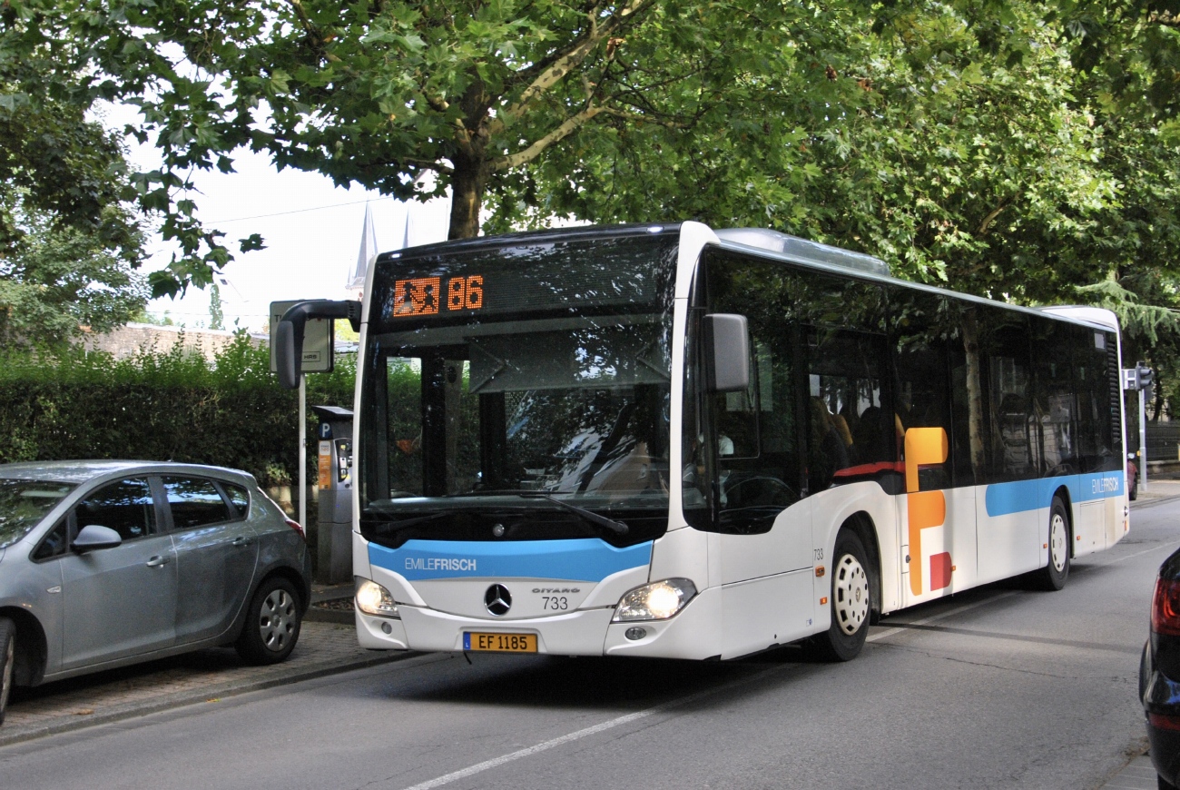 Luxembourg, Mercedes-Benz Citaro C2 Ü # 733