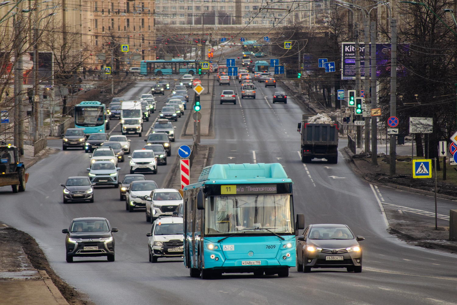 Санкт-Петербург, ЛиАЗ-5292.67 (CNG) № 7609