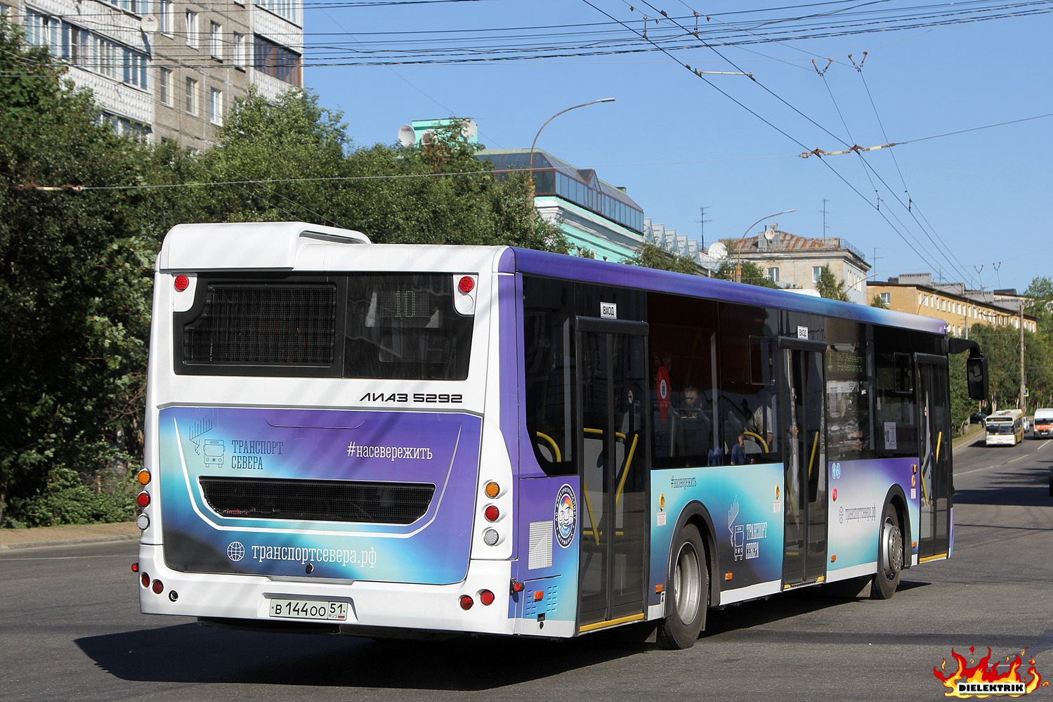 Мурманская область, ЛиАЗ-5292.65 № В 144 ОО 51