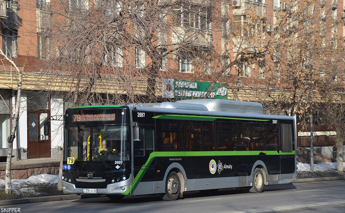 Алматы, Golden Dragon XML6125CN (Hyundai Trans Auto) № 2697