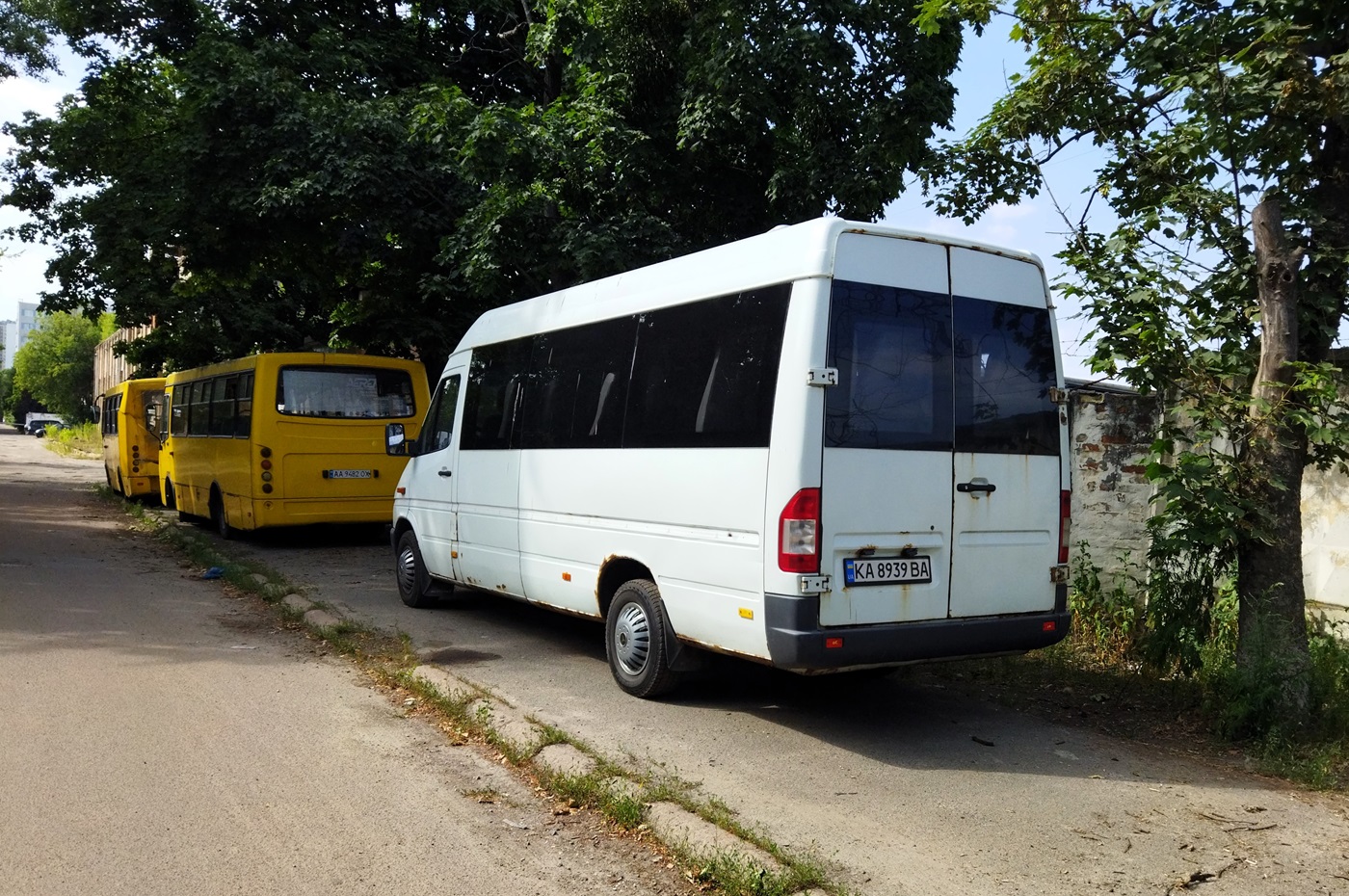 Киев, Mercedes-Benz Sprinter W903 311CDI № KA 8939 BA