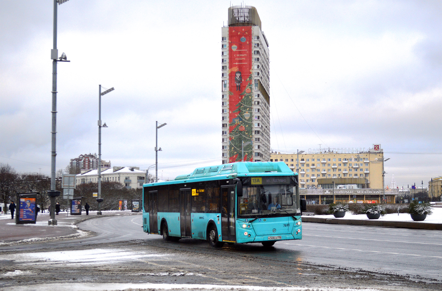 Санкт-Петербург, ЛиАЗ-5292.67 (CNG) № 7691