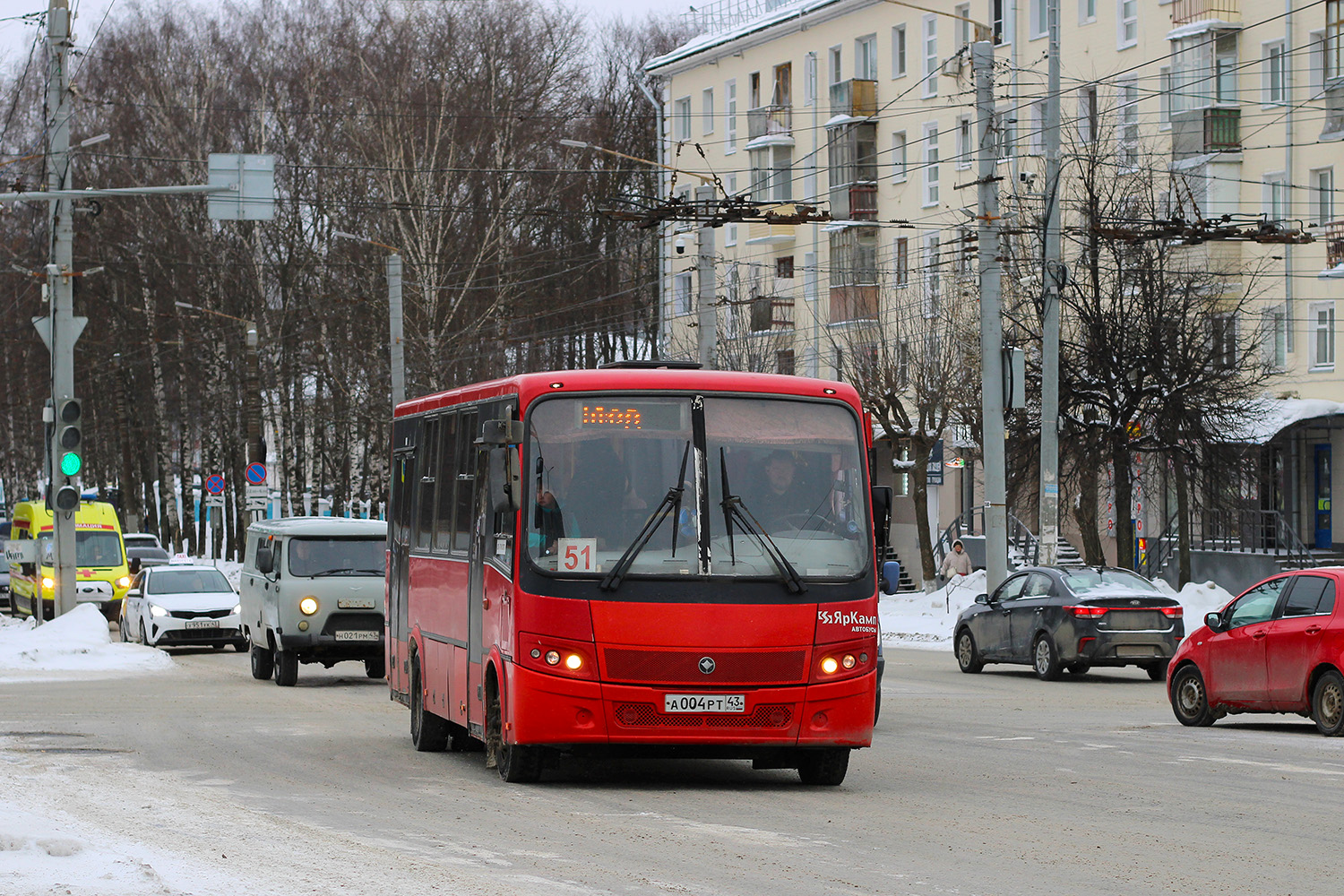 Кировская область, ПАЗ-320414-04 "Вектор" (1-2) № А 004 РТ 43