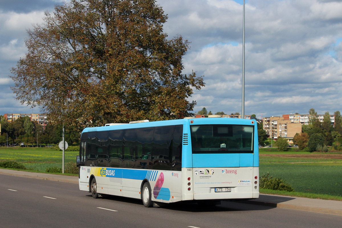 Литва, VDL Berkhof Ambassador 200 № 103