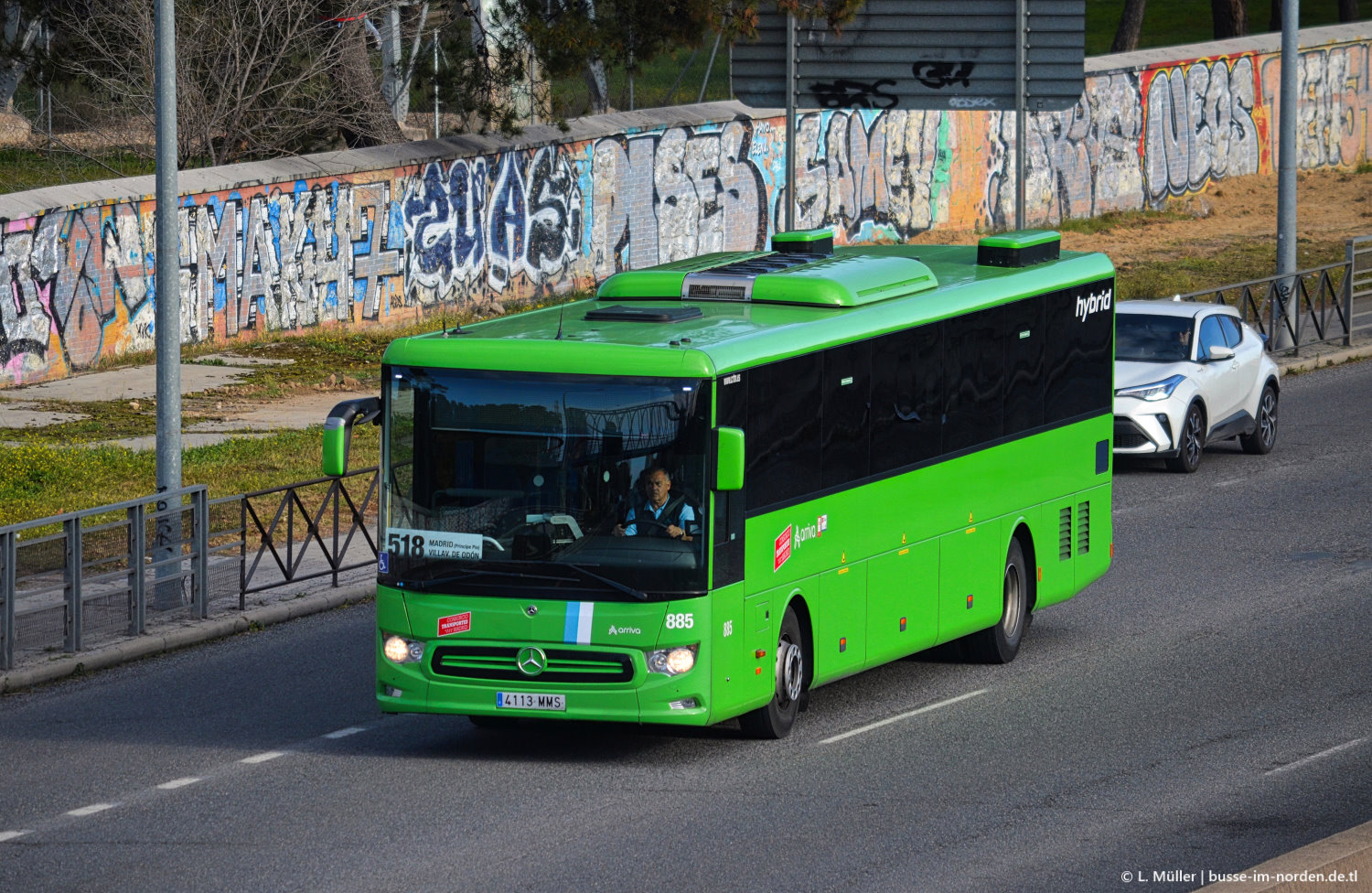 Испания, Mercedes-Benz Intouro III M hybrid № 885