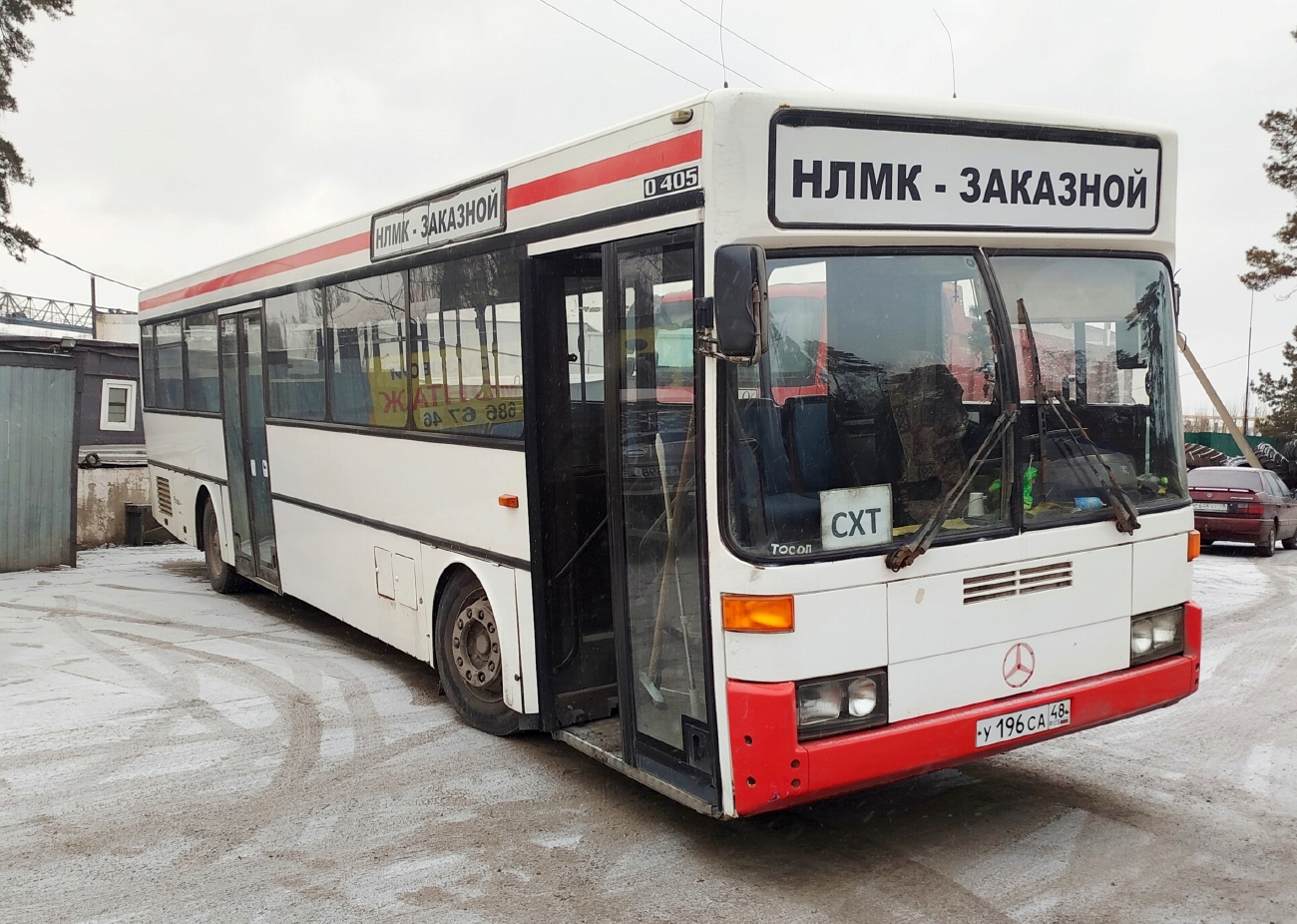 Липецкая область, Mercedes-Benz O405 № У 196 СА 48