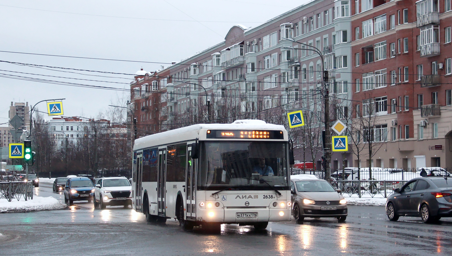 Санкт-Петербург, ЛиАЗ-5292.60 № 2638