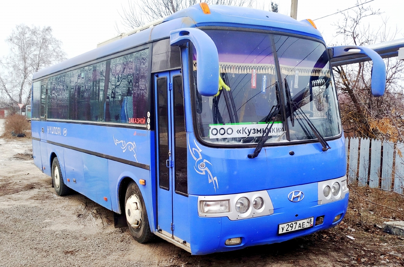 Липецкая область, Hyundai AeroTown № У 297 АЕ 48