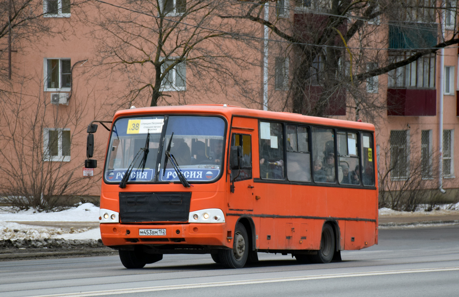 Нижегородская область, ПАЗ-320402-05 № М 453 ВМ 152