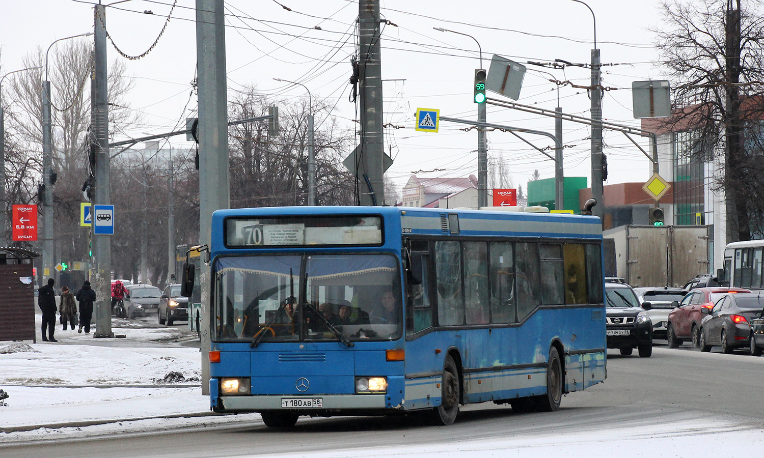 Пензенская область, Mercedes-Benz O405N2 № Т 180 АВ 58