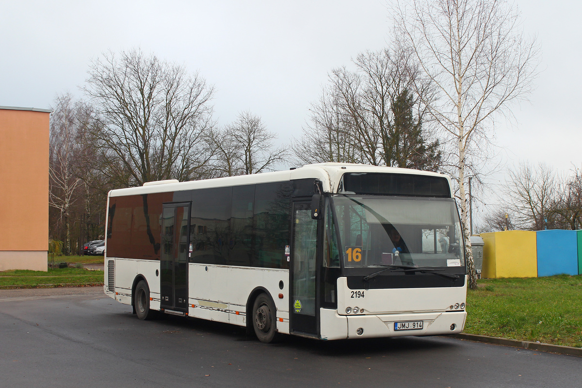 Литва, VDL Berkhof Ambassador 120 № 2194