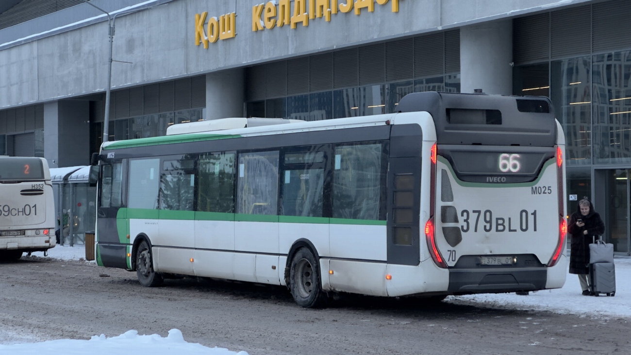 Астана, IVECO Urbanway 12M (СарыаркаАвтоПром) № M025