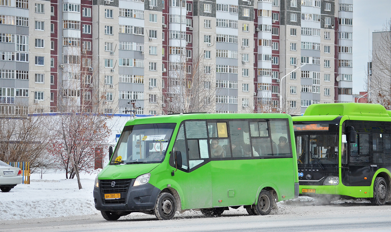 Тюменская область, ГАЗ-A64R45 Next № АМ 385 72