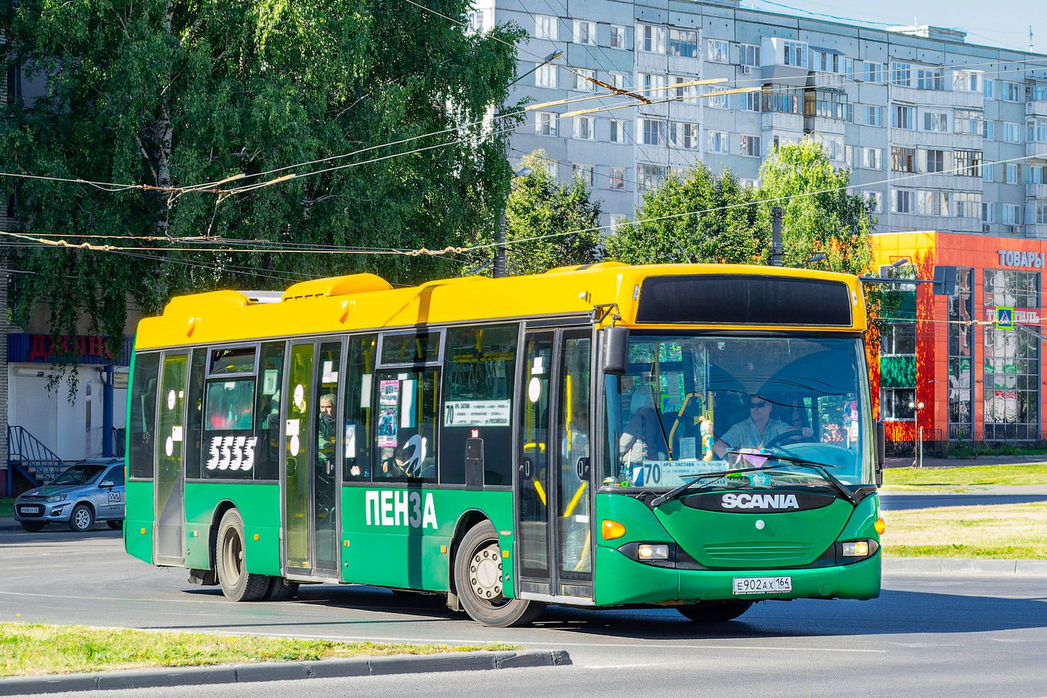 Пензенская область, Scania OmniLink I (Скания-Питер) № Е 902 АХ 164