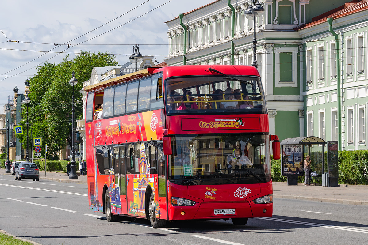 Санкт-Петербург, Higer KLQ6109GS № Р 745 ЕН 799