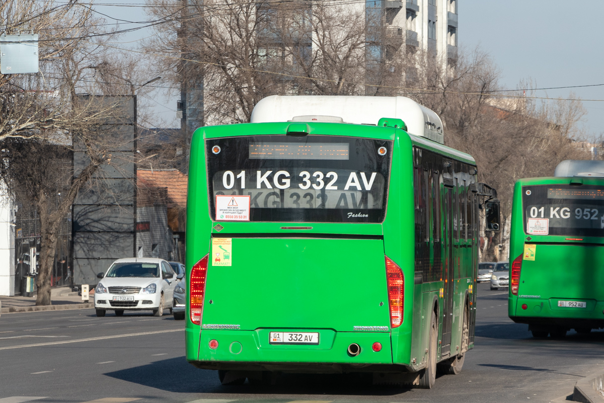 Кыргызстан, Zhong Tong LCK6105HGC Fashion № 01 332 AV