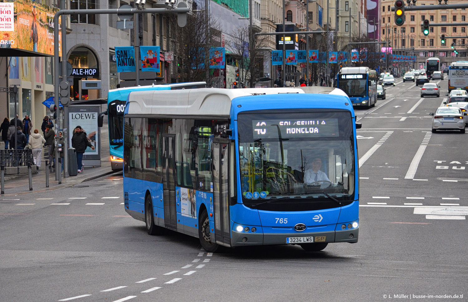 Испания, BYD K9UB № 765