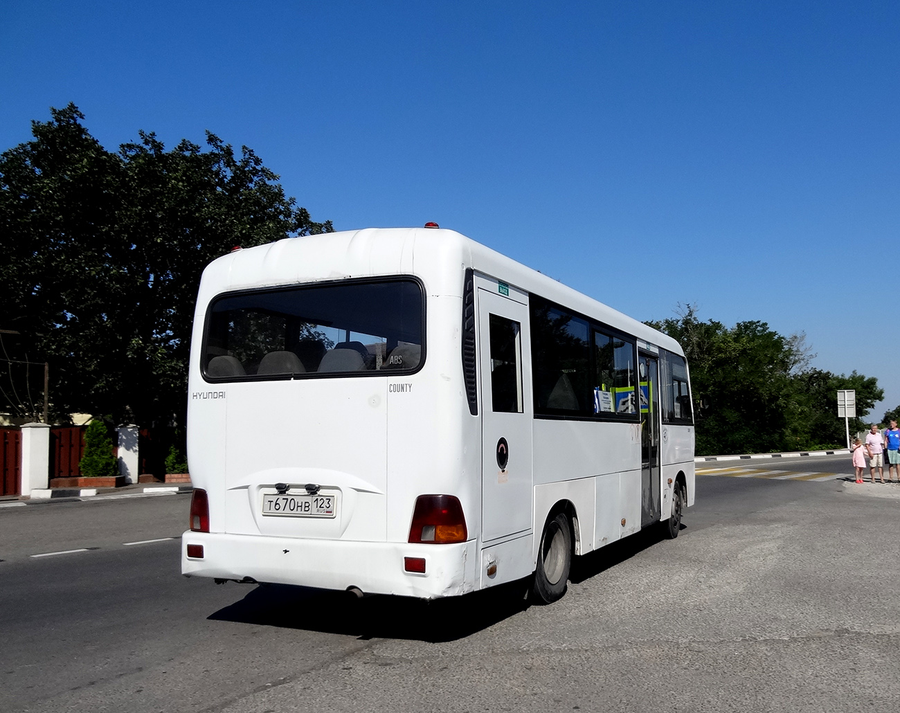 Краснодарский край, Hyundai County LWB C11 (ТагАЗ) № Т 670 НВ 123