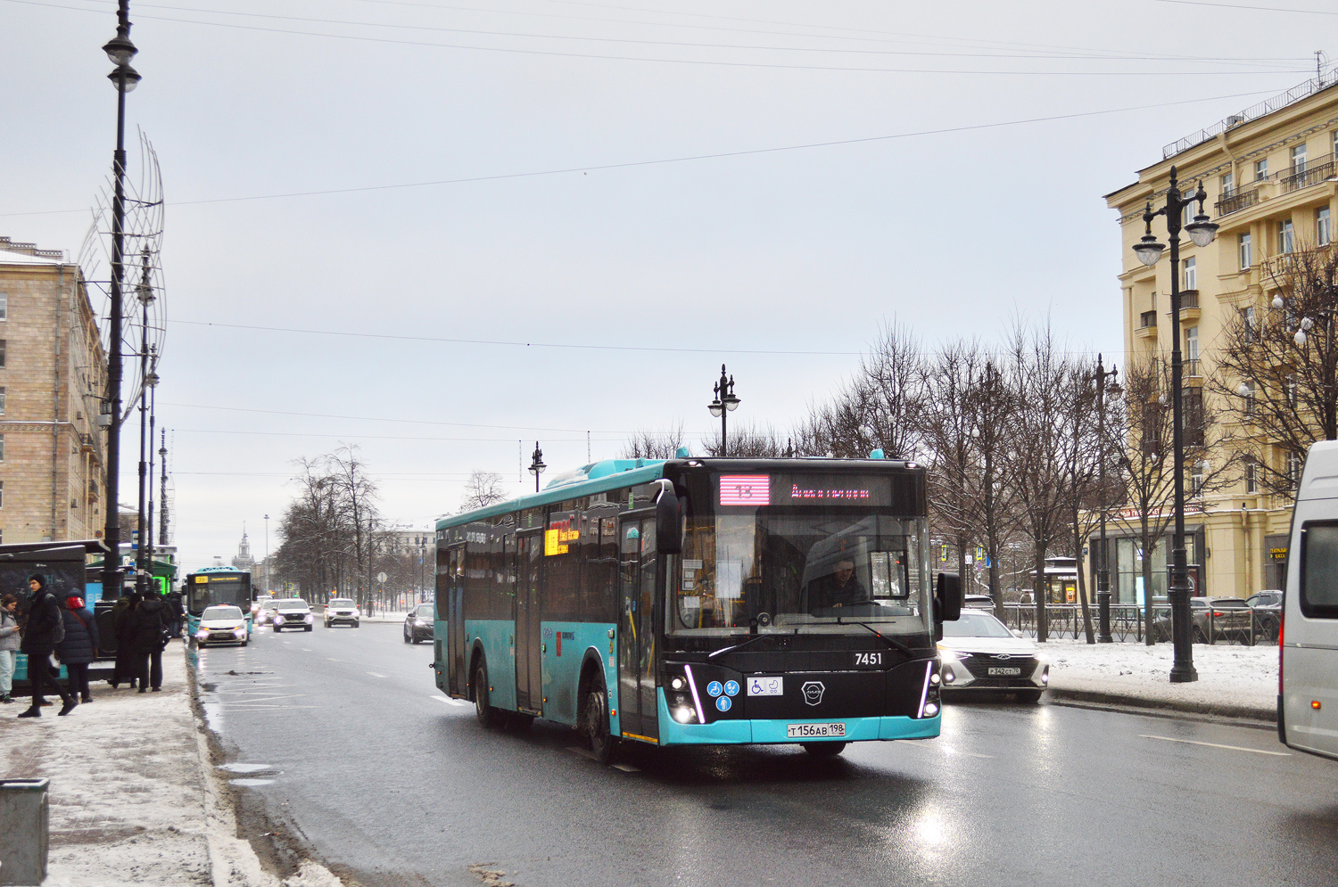 Санкт-Петербург, ЛиАЗ-5292.65 № 7451