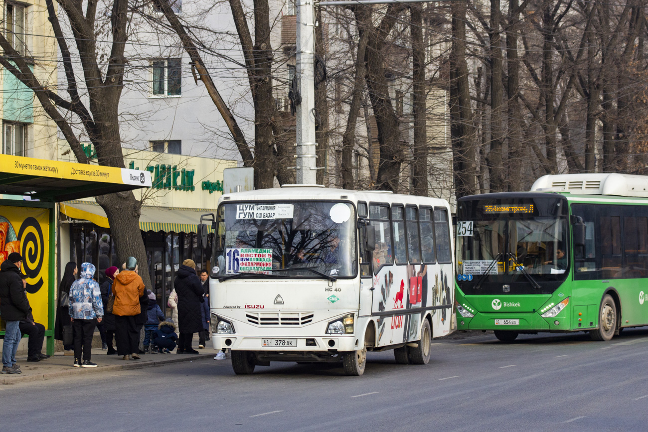 Кыргызстан, SAZ HC40 № 01 378 AK