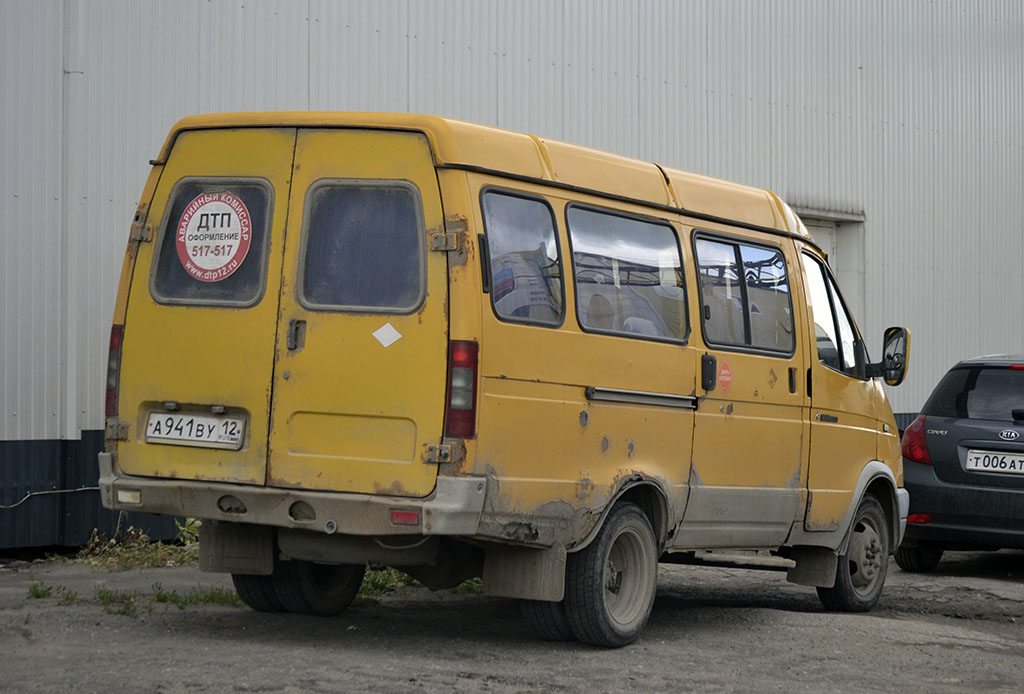 Марий Эл, ГАЗ-322132 (XTH, X96) № А 941 ВУ 12