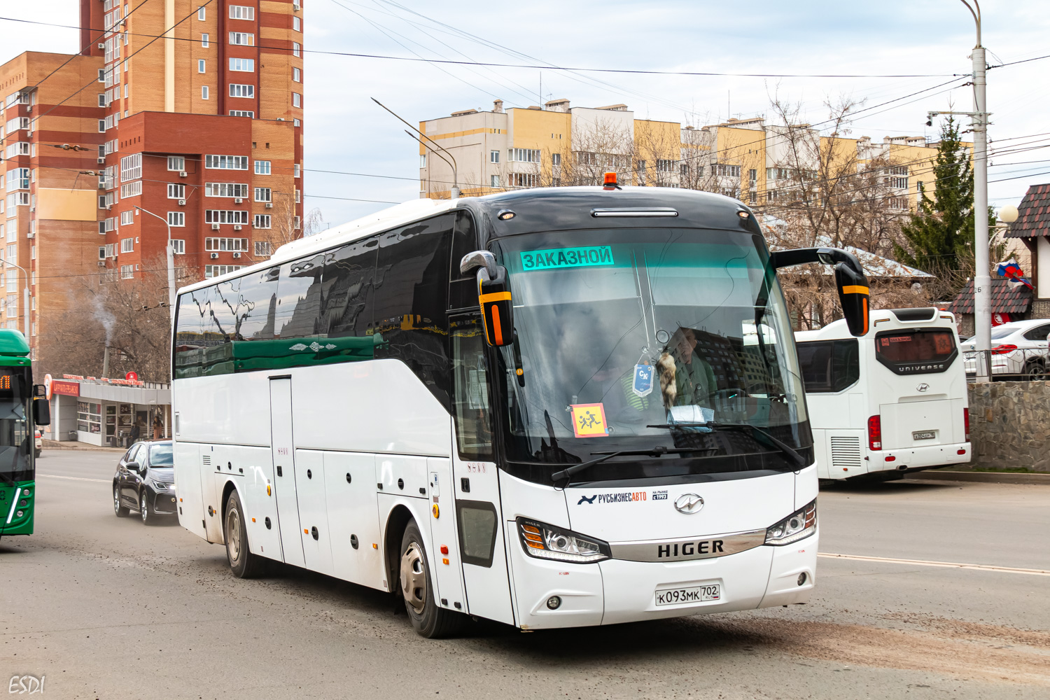 Башкортостан, Higer KLQ6128LQ № К 093 МК 702