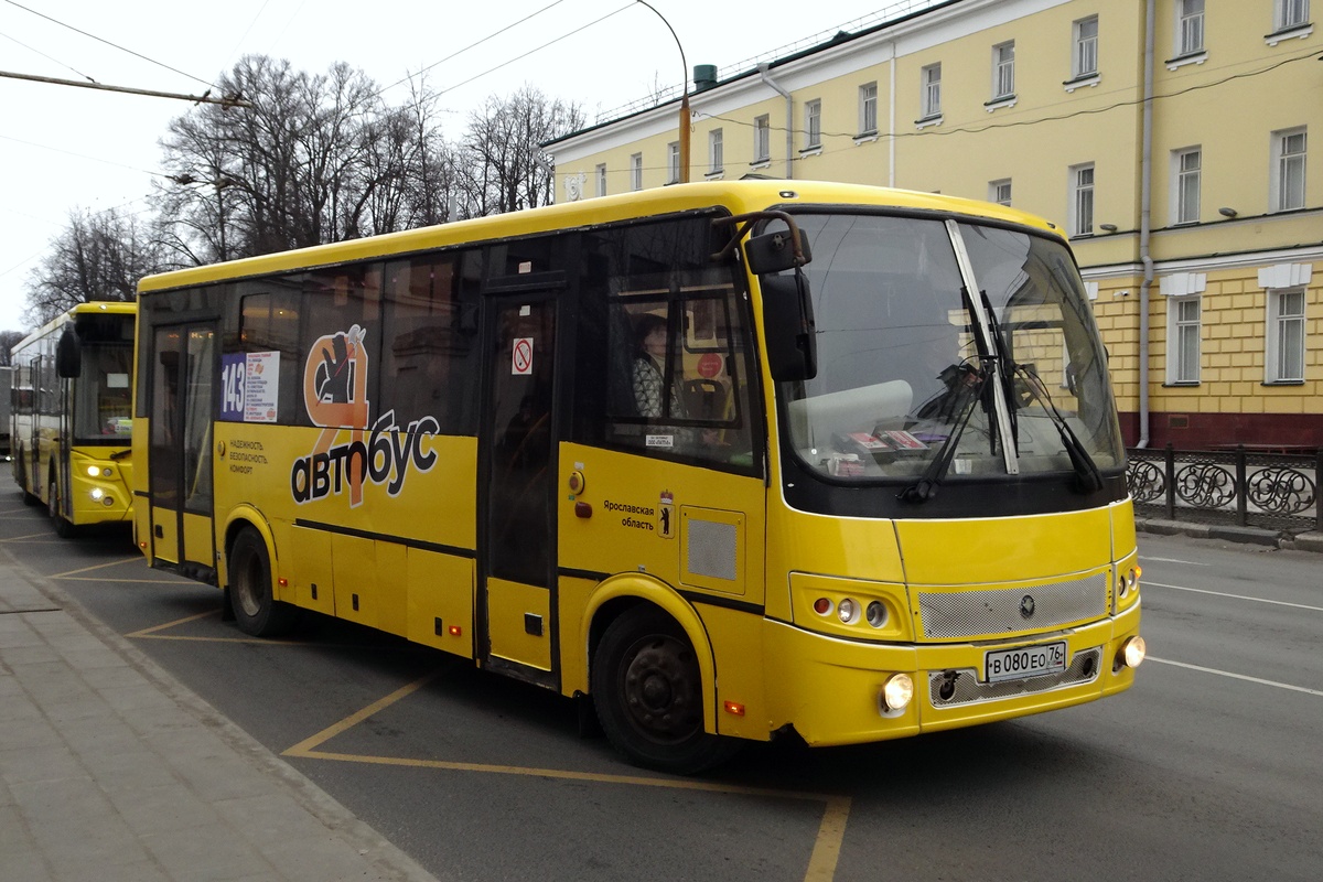 Ярославская область, ПАЗ-320414-05 "Вектор" (1-2) № В 080 ЕО 76